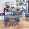 Regency Round Kee Adjustable Classroom Table W/ 4 Andy Stack Chairs, 36 in W, 36 in L, Noble Oak TB36RNDNOAPGY45NV - alternate 6