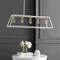 Jonathan Y Floyd 38" 5-Light Bohemian Farmhouse Iron Adjustable LED Pendant, White/Brass Gold JYL7521B - alternate 11