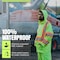 Pioneer Safety Rain Suit, Hi-Vis Orange, M, Polyester, PVC, 0.18 mm Thick, Folds and zips into collar, M V1080160U-M - alternate 6