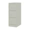 Hirsh 15 in W 3 Drawer Vertical File Cabinet, Light Gray 24857 - alternate 11