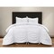 Homeroots White Queen Polyester 180 Thread Count Washable Down Comforter Set 528967 - alternate 7