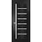 Sartodoors Solid Interior French Black 24x80 Solid Core Modern Interior QUADRO4088ID-BLK-24 - alternate 1