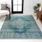 Jonathan Y Regis Bohemian Medallion Non-Slip Machine-Washable Teal/Cream 3 ft. x 5 ft. Area Rug WSH107B-3 - alternate 8