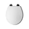 Mayfair By Bemis Toilet Seat Benton Slow Close Round White Enameled Wood Gloss 26MBSL 000 - alternate 8