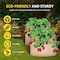 Ipower YSSOA Grow Bags 7 Gallon 300G Reusable Breathable Gardening Pots, Tan, 12PK GLGROWBAG7X6TANX2 - alternate 5