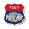 Signmission Ron's Workshop, 18 Inch X 18 Inch, Vinyl Decal SHI-D-18-489-RON - alternate 1