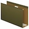 Pendaflex Extra Capacity Reinforced Hanging File Folders, 4" Capacity, Legal Size, 1/5-Cut Tabs, Green, 25PK PFX4153X4 - alternate 2