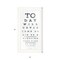 Homeroots Eye Chart I 2 White Framed Print Wall Art 407446 - alternate 4