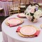 Smarty Had A Party Pearl Pink Round Lotus Plastic Dinnerware Value Set, 240PK 8850-PNKVP-CASE - alternate 10