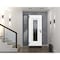 Vdomdoors Steel Door Ballucio 6044 Gray Graphite Side Exterior Window Stainless Inserts Single Modern Painted BALLUCIO6044EXD-GRE-W36+12xH80-RH-I - alternate 5