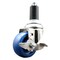 Service Caster 3 Inch 316SS Solid Polyurethane Swivel 1-1/4 Inch Expanding Stem Caster Brake SCC-SS316EX20S314-SPUS-TLB-114 - alternate 1