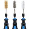 Neiko Wire Brush Drill Attachments with 1/4-Inch Hex Shank, SAE and MM Brushes Assortment, 38-Piece Set 00325A - alternate 8
