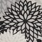 Homeroots 7' X 10' Black And White Floral Indoor Outdoor Area Rug 546686 - alternate 9