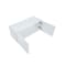 Cambridge Radiance 30in.Wx12in.Dx12in.H Ready to Assemble Slab Wall Bridge Kitchen Cabinet in White Gloss SA-W3012-WG-KIT - alternate 16