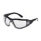 Bouton Optical Rimless Safety Glasses w/Black Temple, Clear Lens, Foam Padding and Anti-Scratch/Anti-Fog Coating 250-01-F020 - alternate 1