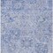 Homeroots 8' X 10' Sky Blue Ivory And Gray Damask Washable Indoor Outdoor Area Rug 603788 - alternate 6