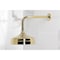 Kingston Brass Single-Handle Pressure Balanced Shower Faucet, Polished Brass KB6332CMLSO - alternate 4