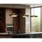 Z-Lite Ludo Matte Black + Modern Gold 1 Light Pendant 829P20-MB-MGLD-LED - alternate 6