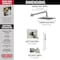 Delta Vero Monitor 17 Series Tub & Shower Trim T17453-SS - alternate 6