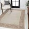 Jonathan Y Athena Classic Geometric Border Cream/Beige 3 ft. x 5 ft. Indoor/Outdoor Area Rug TSN212A-3 - alternate 6
