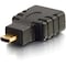 C2G HDMI A Female to HDMI D Male Adapter 18407 - alternate 2