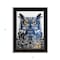 Homeroots Night Owl 3 Black Framed Print Wall Art 405103 - alternate 4