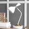 Jonathan Y Albert 21.5" Iron Retro Mid-Century LED Table Lamp, White/Gold JYL9065B - alternate 5