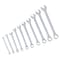 Performance Tool 10 pc. SAE Polished Wrench Set, Chrome Alloy Steel W30202 - alternate 1