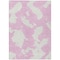 Homeroots 10' X 14' Pink And Ivory Abstract Washable Indoor Outdoor Area Rug 614562 - alternate 5