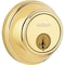 Kwikset 816 Series Polished Brass Single Cylinder Key Control Deadbolt Featuring SmartKey Security 816 3 SMT RCAL RCS KC IN BOX - alternate 9