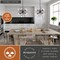 Vaxcel Estelle 12-Light 27.5 in W Matte Black Mid-Century Modern Sputnik Pendant Ceiling Fixture P0343R - alternate 8