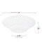 Smarty Had A Party 5 oz. Clear Flair Plastic Dessert Bowls (180 Bowls), 180PK 205CL-CASE - alternate 8