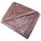 Prosource Tarpaulin, 16 ft L, 12 ft W, 5 mil Thick, Polyethylene, Brown T1216BB90 - alternate 1