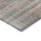Homeroots 3' X 5' Copper Gray And Blue Striped Washable Indoor Outdoor Area Rug 588052 - alternate 8