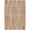 Homeroots 9' X 12' Terra Cotta And Beige Striped Washable Indoor Outdoor Area Rug 631579 - alternate 7