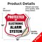 Signmission Security Alarm Shield Sign Protected By, 18 inch X 18 inch, Vinyl Decal, 2PK SHI-D-2PACK-18-460 - alternate 4