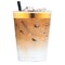 Smarty Had A Party 10 oz. Clear with Metallic Gold Rim Round Tumblers (336 Cups), 336PK 6954G-CASE - alternate 8