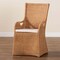 Bali & Pari Amsterdam Bohemian Light Honey Rattan Dining Chair 250-13943-ZORO - alternate 8