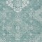 Homeroots 5' X 8' Aqua Teal Blue And Ivory Medallion Washable Indoor Outdoor Area Rug 589027 - alternate 9