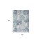 Homeroots 4' X 6' Navy Blue Ivory And Blue Nautical Indoor Outdoor Area Rug 552502 - alternate 8