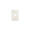 Pass & Seymour Wall Plate, 1 Toggle, Light Almond Nylon, 10PK TP1LACP10 - alternate 1