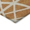 Homeroots 5' X 8' Copper And Beige Geometric Washable Indoor Outdoor Area Rug 600433 - alternate 8