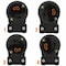 Ac Works Locking Connector, L14-30R, 30 A, 125/250V AC, Single Phase, Black ASEL1430R - alternate 7