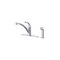 Gerber Plumbing Viper Single-Handle Side Sprayer Kitchen Faucet in Chrome G0040012 - alternate 2