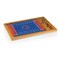 Picnic Time Family Of Brands NCAA Boise State Broncos Football Field Icon Glass Top Cutting Board & Knife Set 910-00-505-704-0 - alternate 2