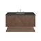 James Martin Vanities Marcello 48 in. Single Vanity, Chestnut w/ 3 CM Charcoal Soapstone Silestone Top D200-V48-CSN-3CSP - alternate 6
