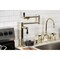Kingston Brass Deck Mount Pot Filler Faucet, Polished Brass KS4702PKL - alternate 6