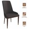 Leisuremod Viva Collection Modern Wooden Dining Chair in Dark Grey, 2PK VC24DGR2 - alternate 9