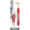 Zebra Pen Zebra Pen JF-Refill - Medium Point - Red Ink - 2-/ Pack 87032 - alternate 1
