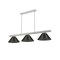 Z-Lite Vanguard Brushed Nickel 3 Light Billiard 3050-3BN-ARS - alternate 7